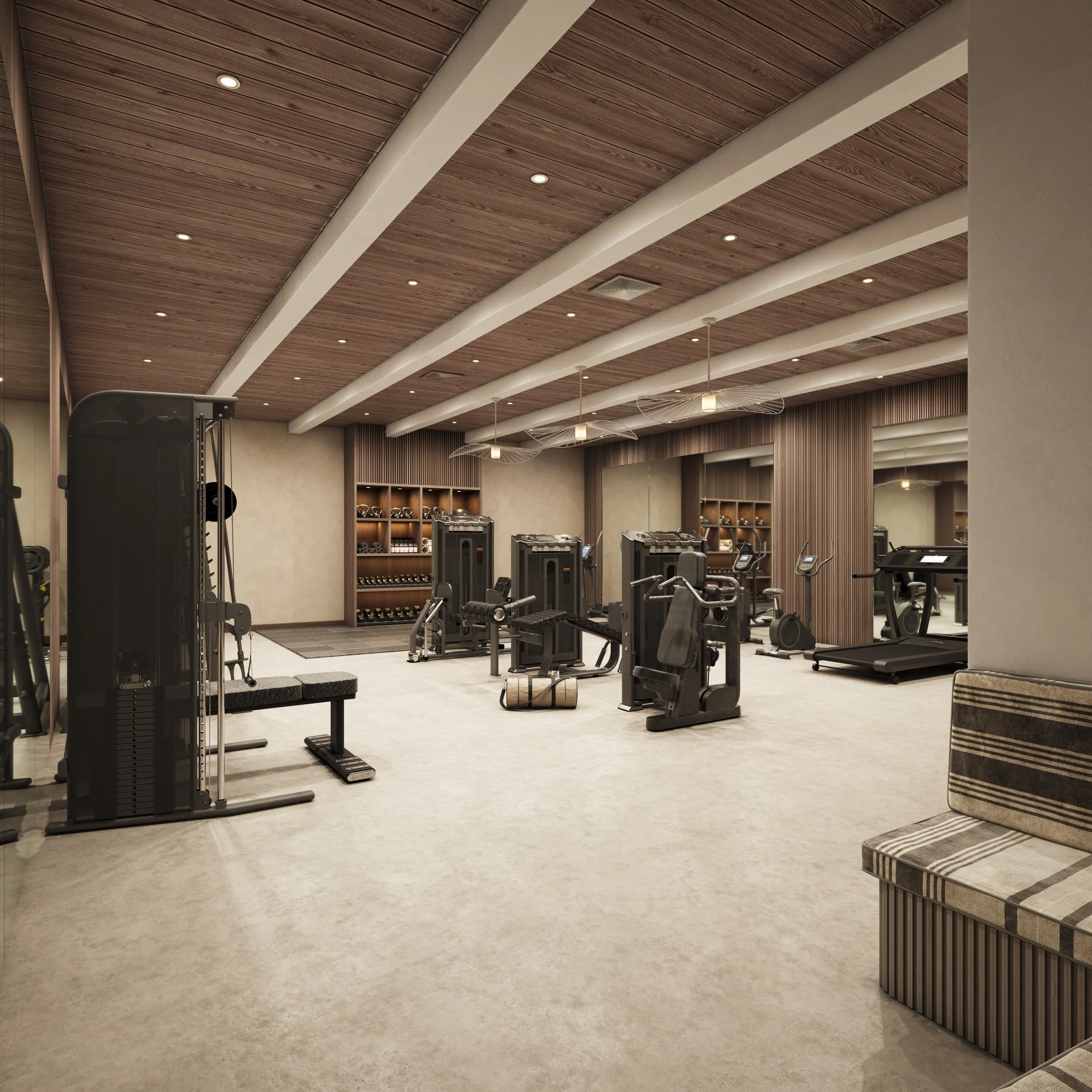 State of the art fitness center