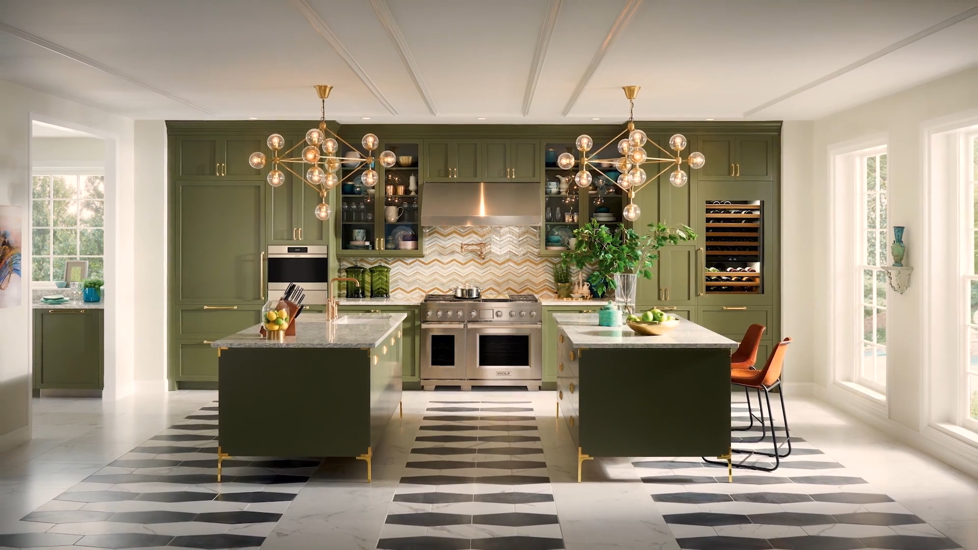 Wolf Appliances Showroom kitchen