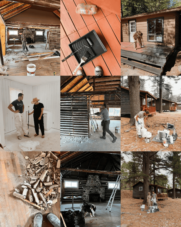 Anupaya Cabin Co reconstruction