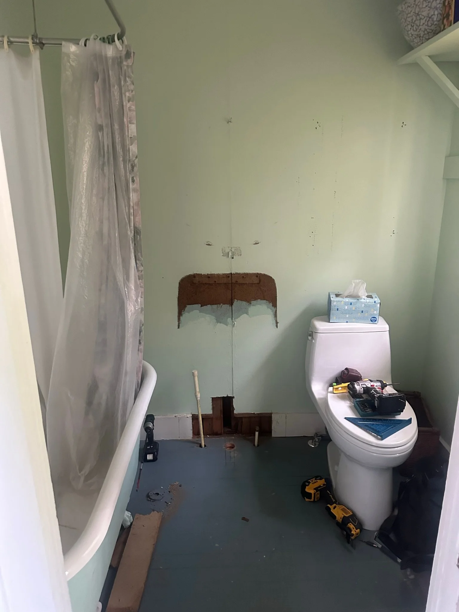 Small Bathroom Renovation : Lewes, Delaware