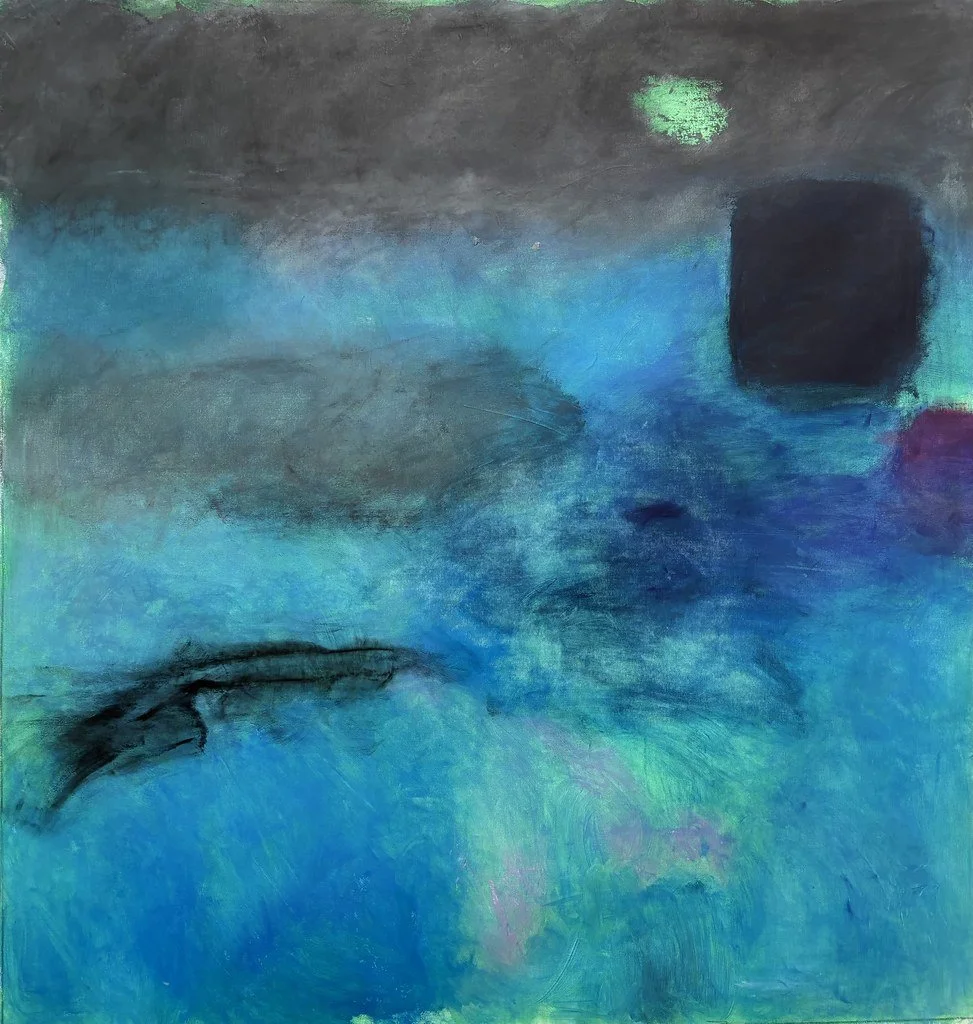 45 x 45" Pastel on Canvas