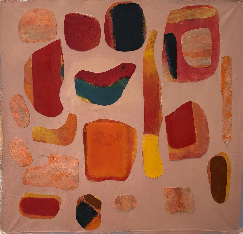 45 x 45" Pastel on Canvas