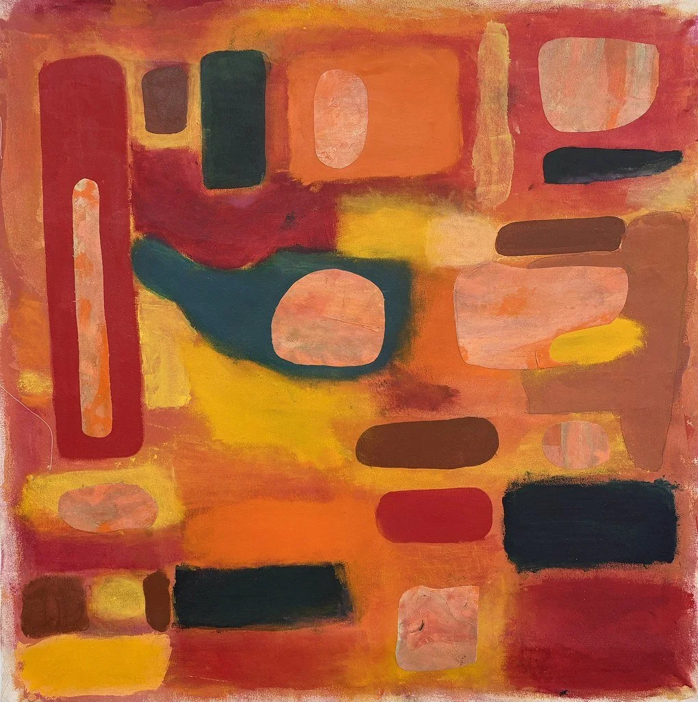 45 x 45" Pastel on Canvas