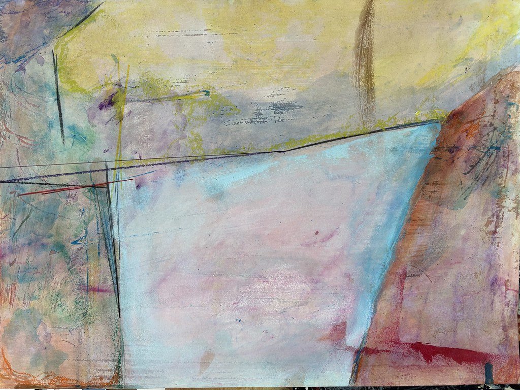 24 x 18" Acrylic on Paper