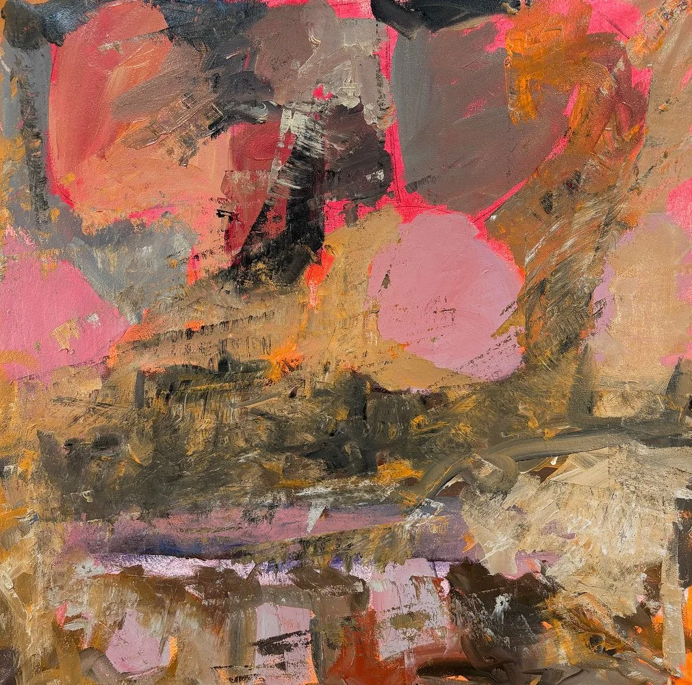 36 x 24" Acrylic on Canvas