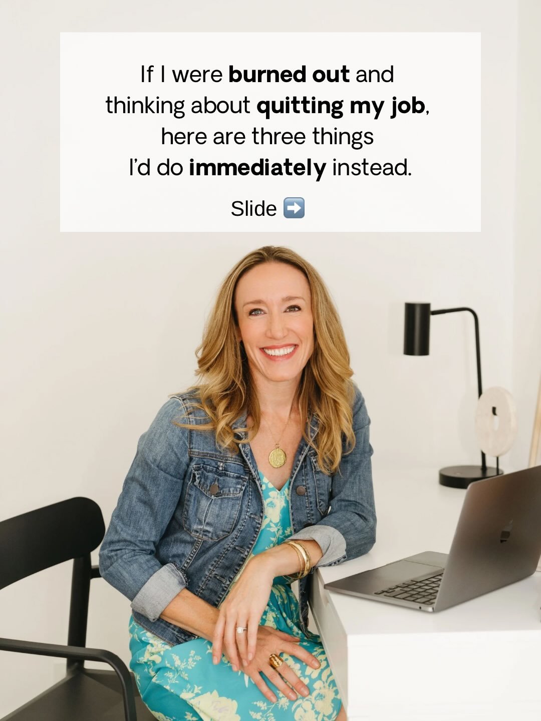 I hate to break it to you..

But quitting isn&rsquo;t the magic fix you think it is. 

Sure there are toxic work environments, but most of the time, we&rsquo;re the problem. 

Our thoughts, behaviors and patterns ensure we&rsquo;ll burn out wherever 