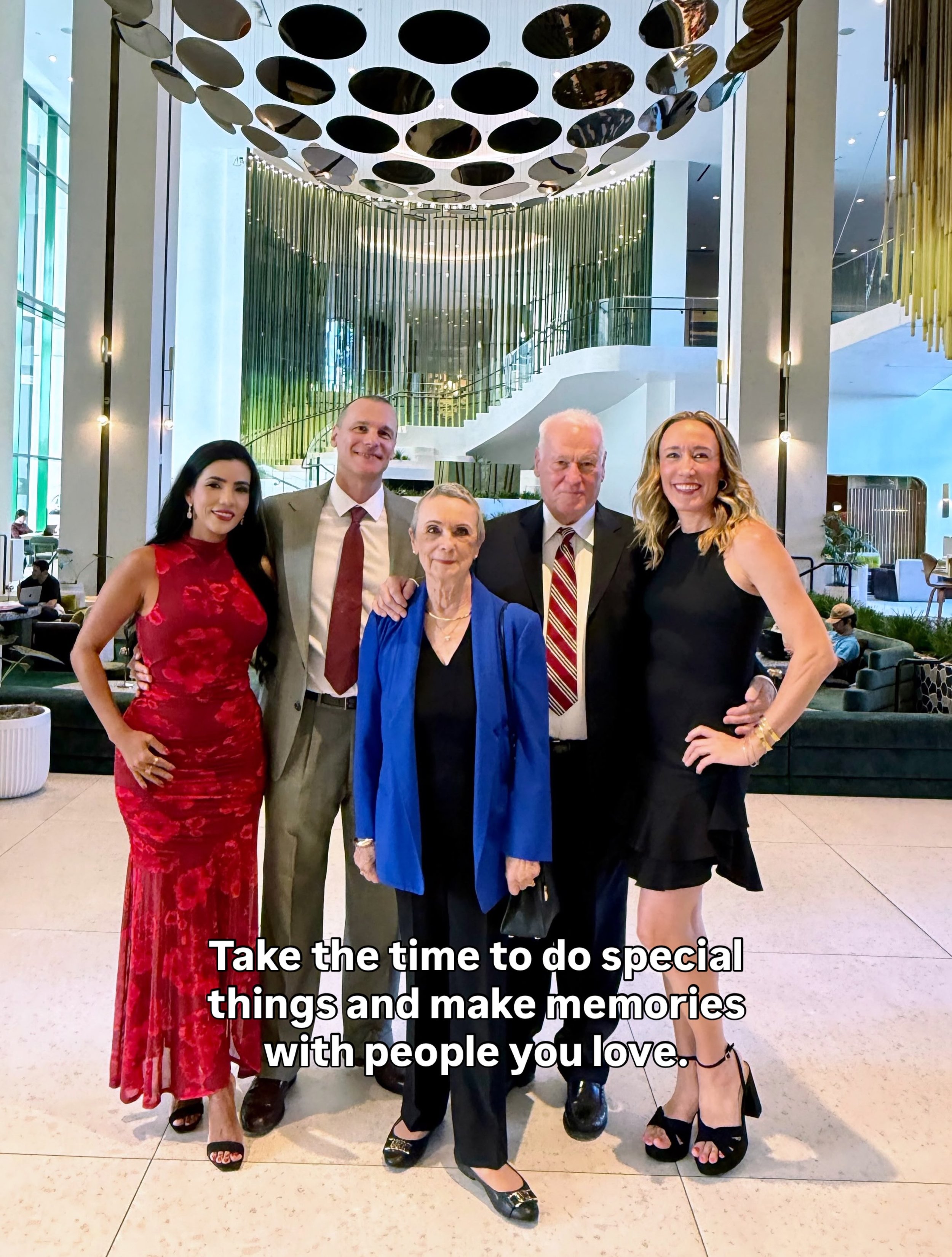 Take the time to do special things to make memories with people you love. 

The work will always be there. The opportunities to spend time together won&rsquo;t. 

Had such a special night @magiccastlehollywood with my parents and @kstaffo @patricia.s