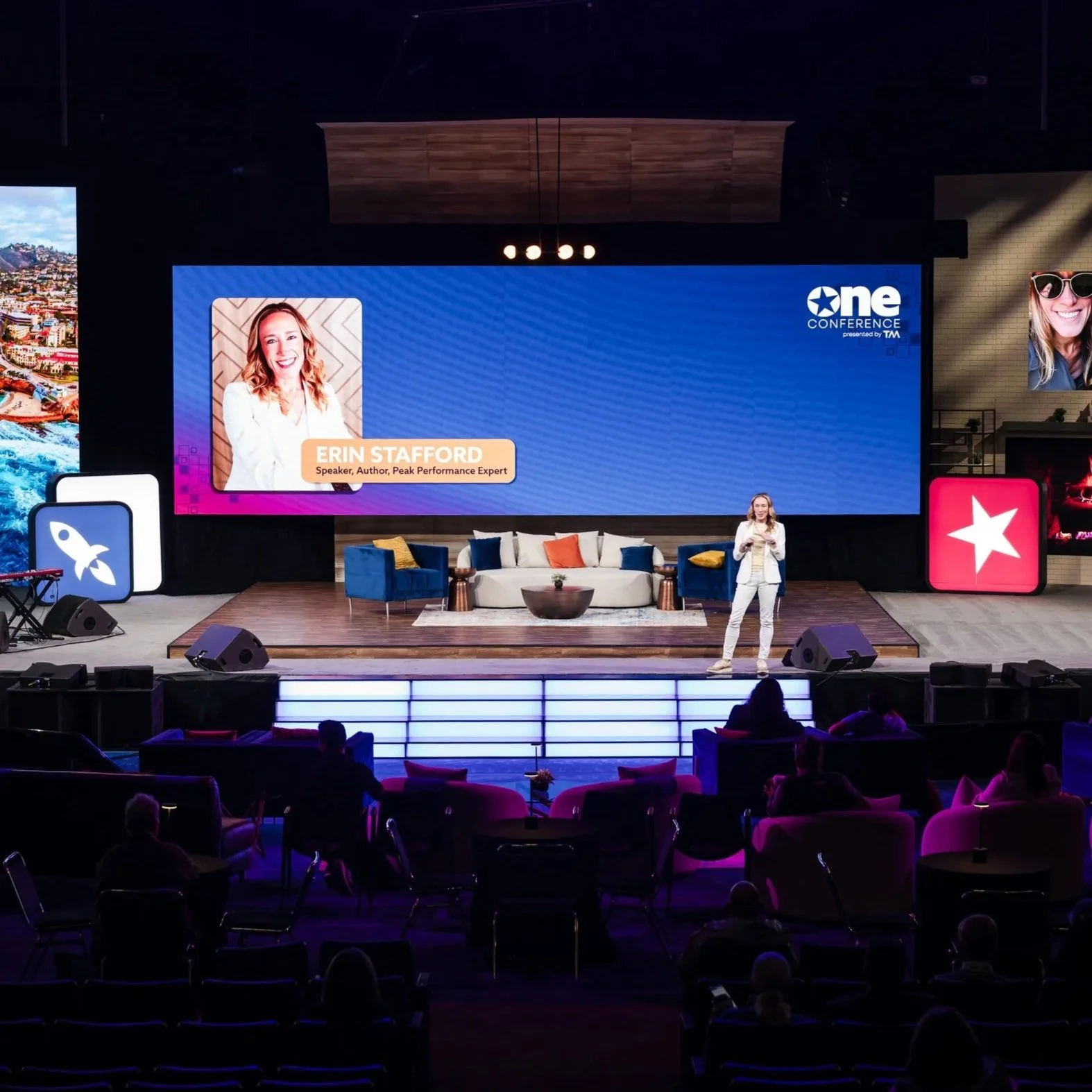 Keynote speaking topic about turn uncertainty into momentum and bold action.