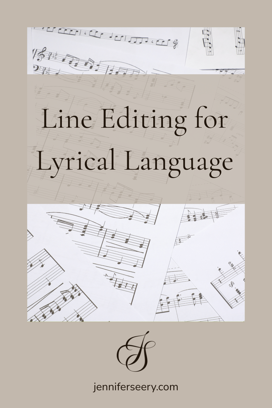 Line Editing for Lyrical Language