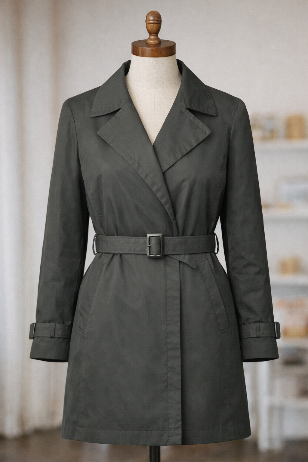 Ann Demeulemeester Italian Trench Coat