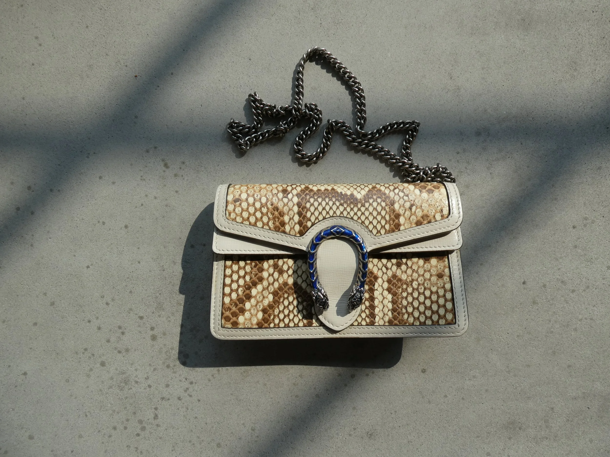 Gucci Dionysus Python Mini Bag