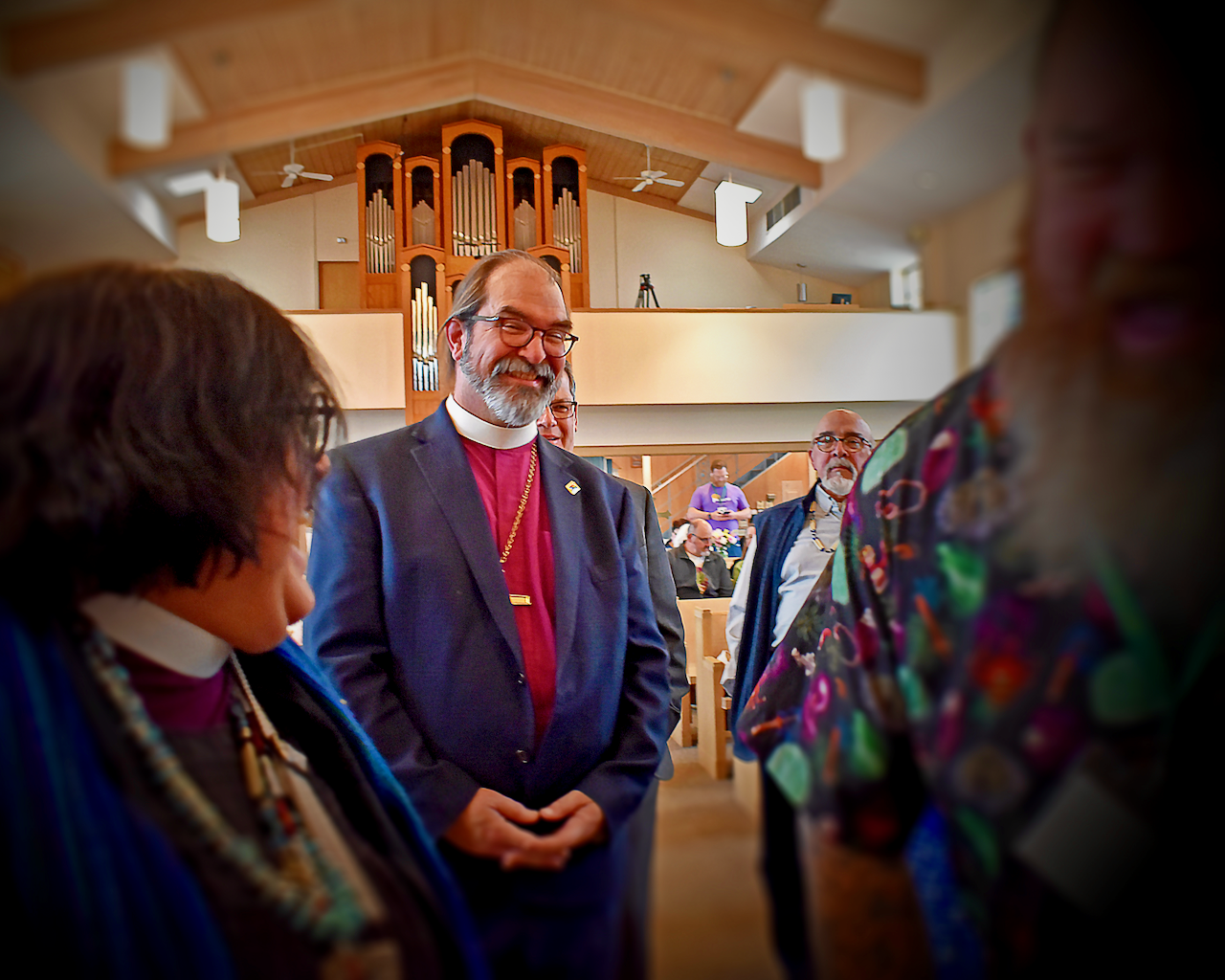 Bishops Laughing