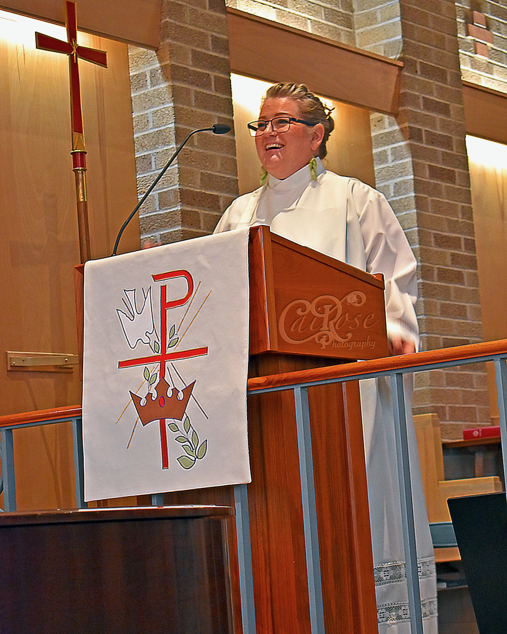 Pastor Julie Smiling, Introduction, credited.png