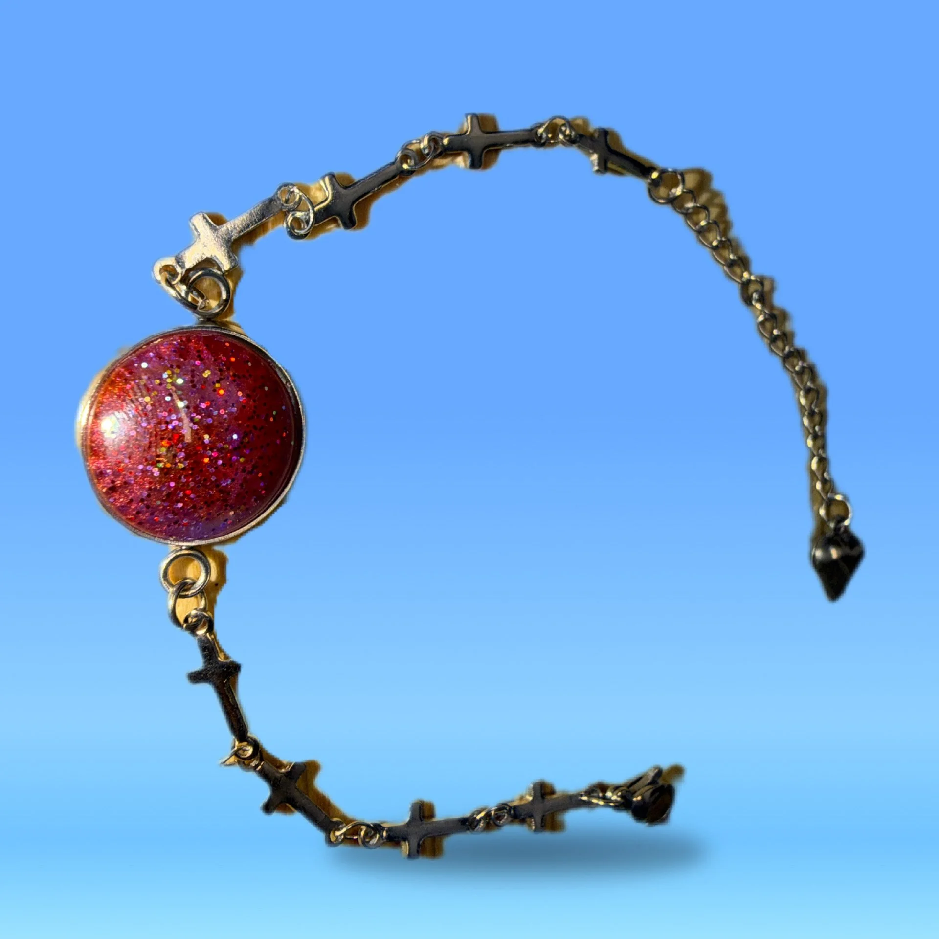 Ruby Stardust Bracelet