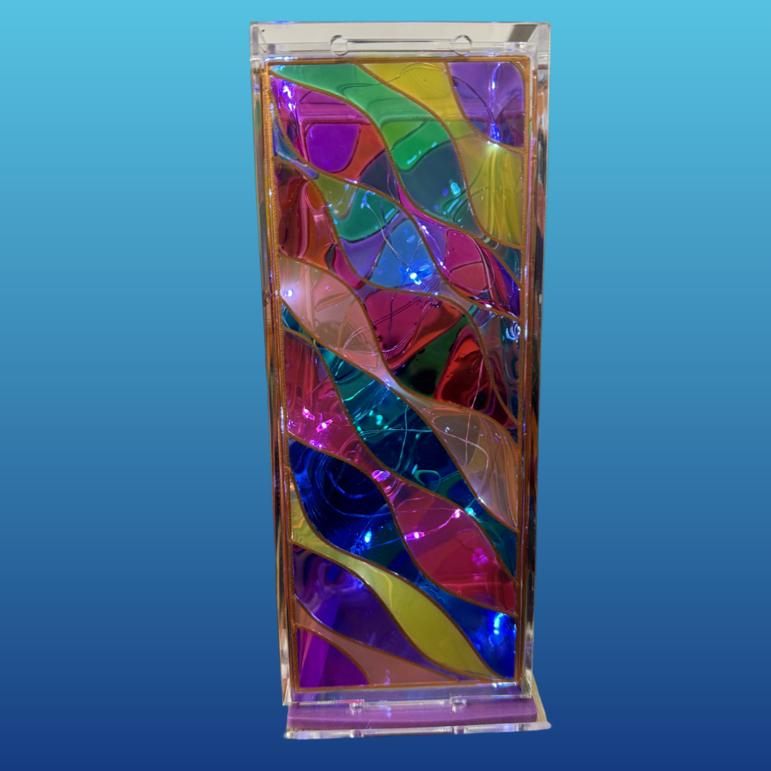 Luminous Stained Glass Nightlight