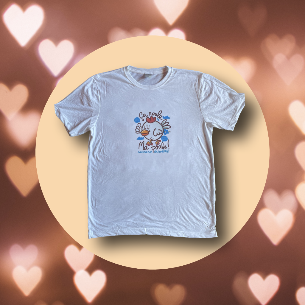 ‘Ça roule ma poule’ Fun Tee