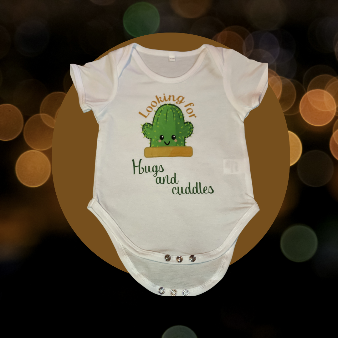 Cactus Cuddle Baby Onesie