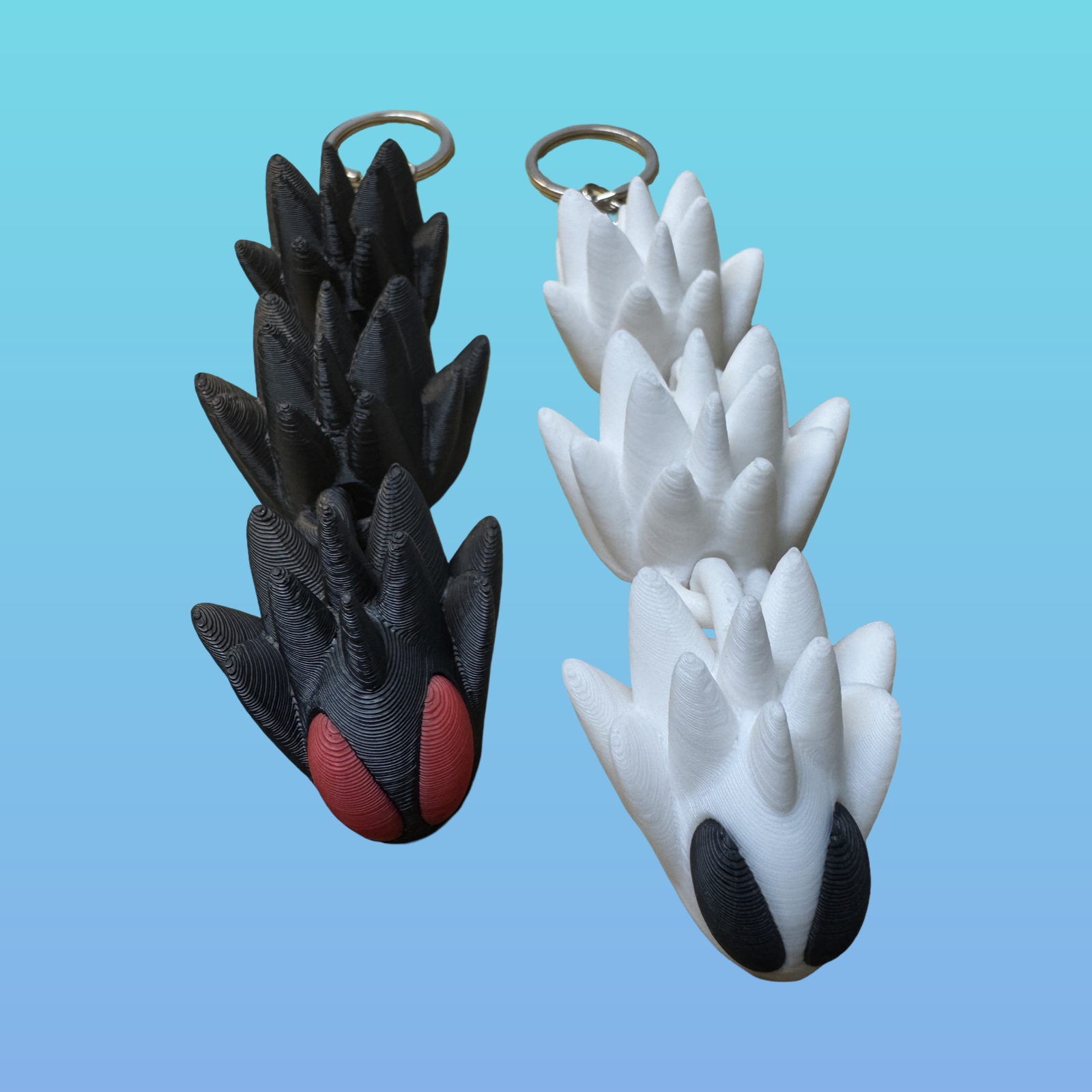 3D Dragon Claw Keychain