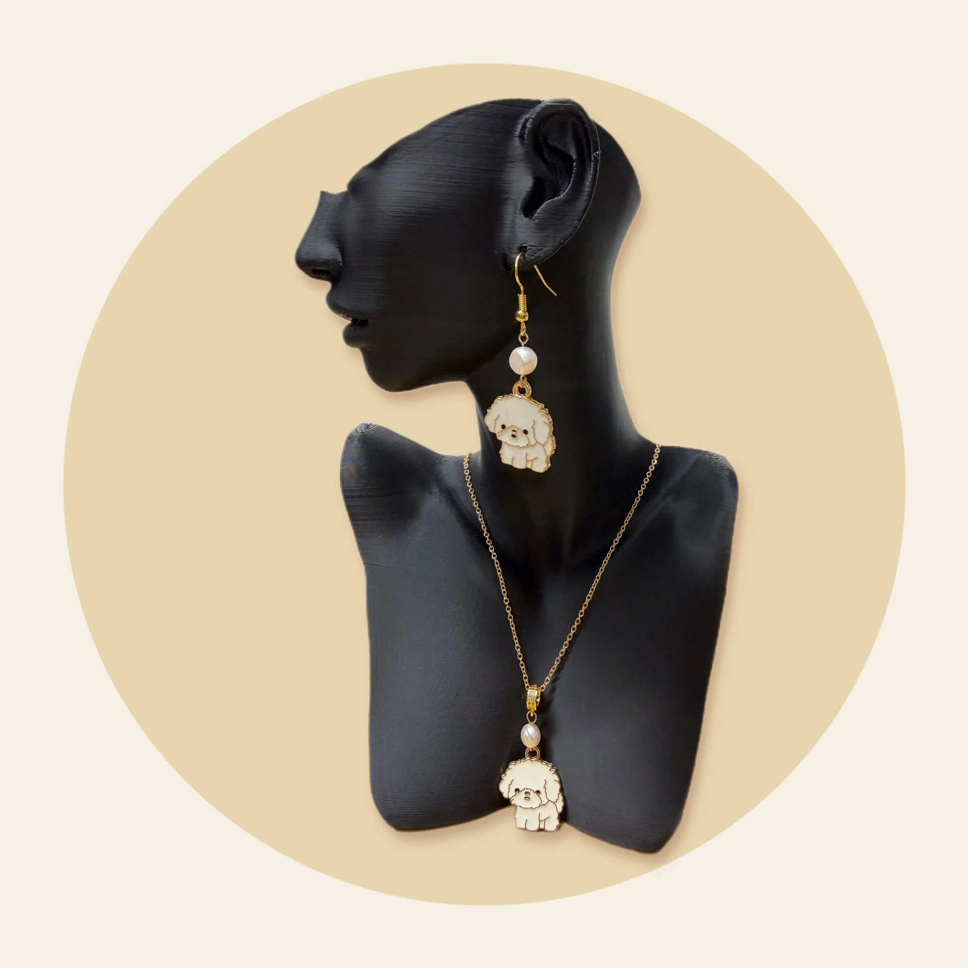 Puppy Charm Jewelry Set