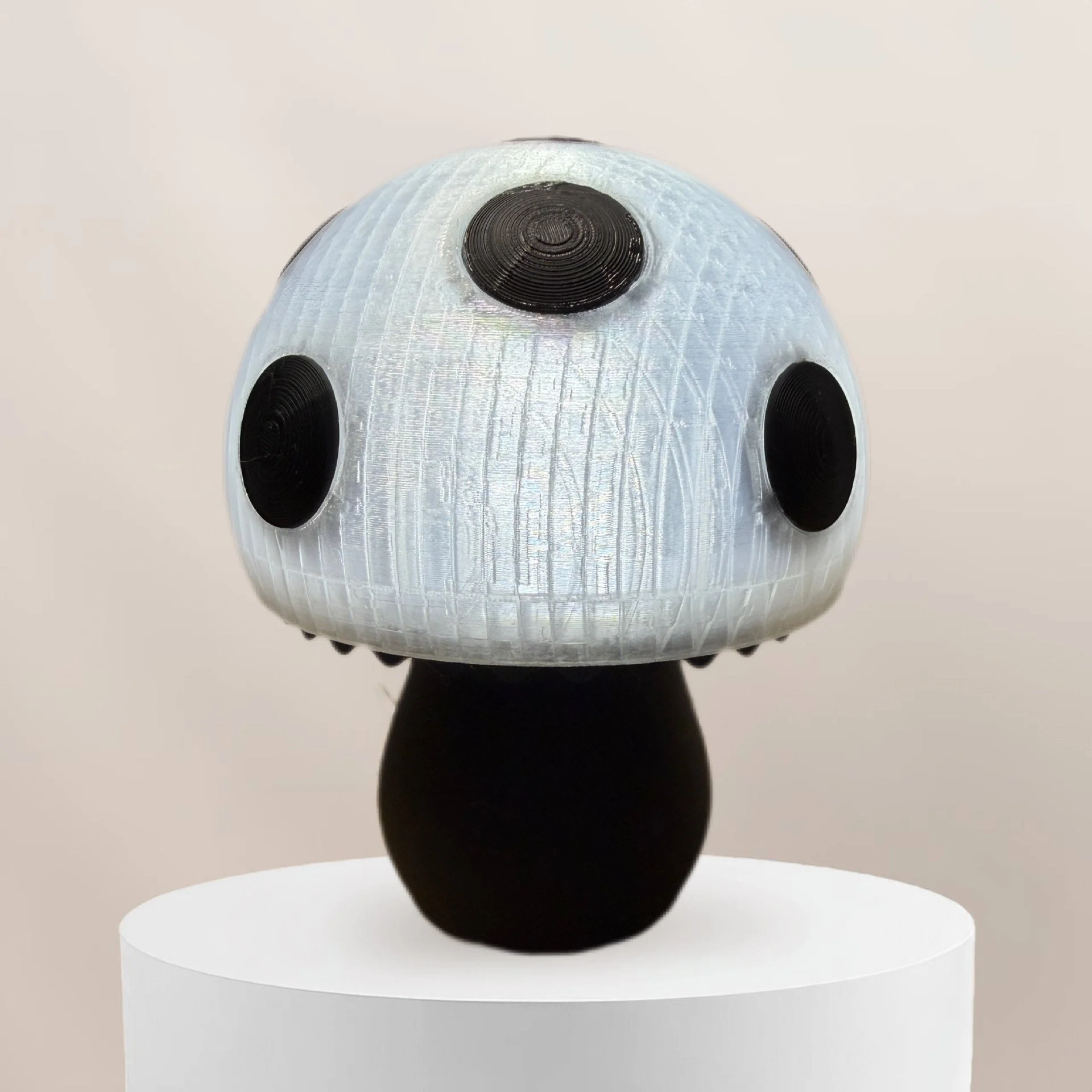 Lampe en champignon