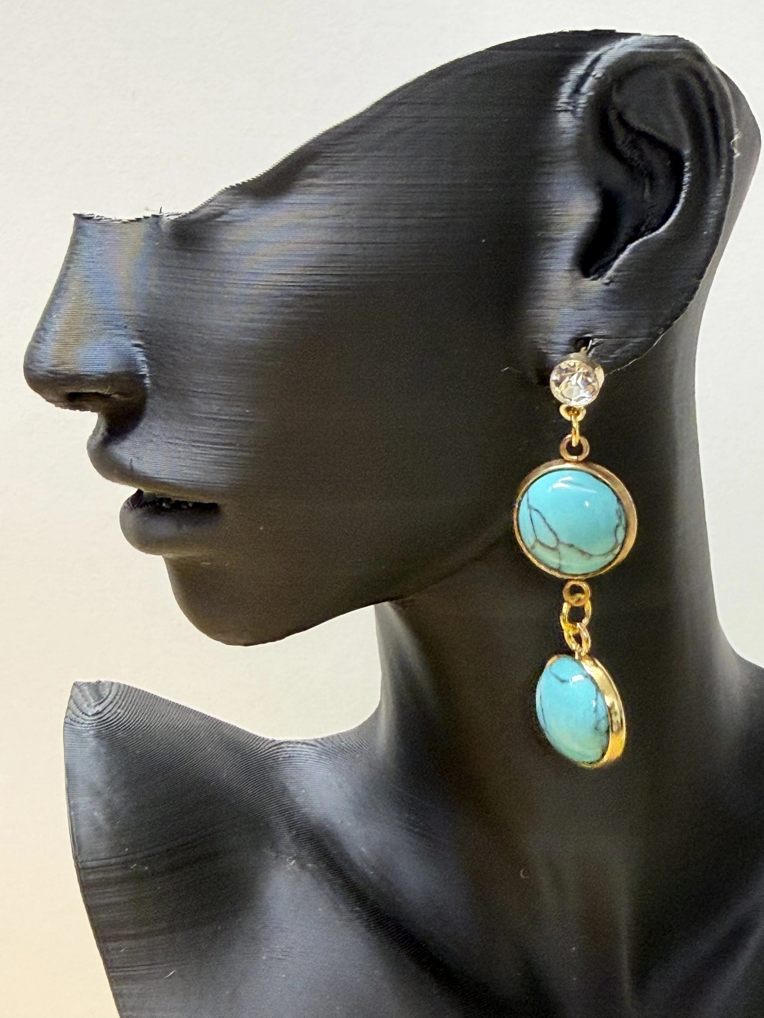 Boucles d’oreilles Turquoise Dream Drop