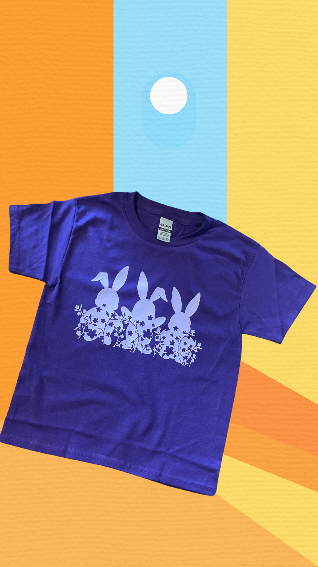 T-shirt pour enfants Bunny Blooms