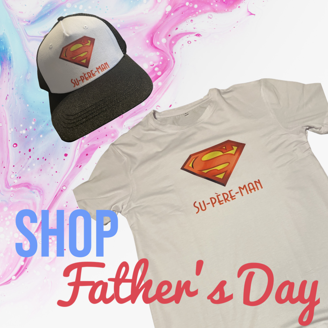 Su-Père-Man Cap and T-Shirt Set