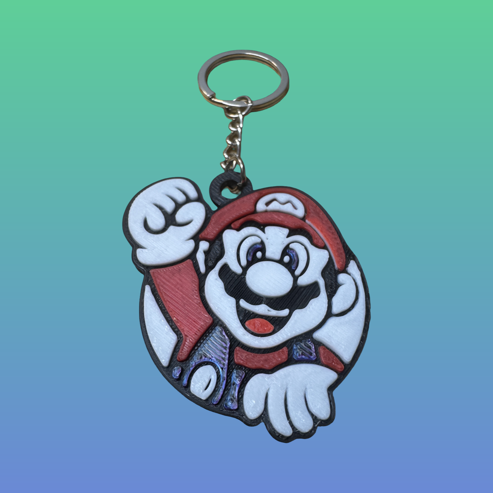 Retro Gamer Keychain