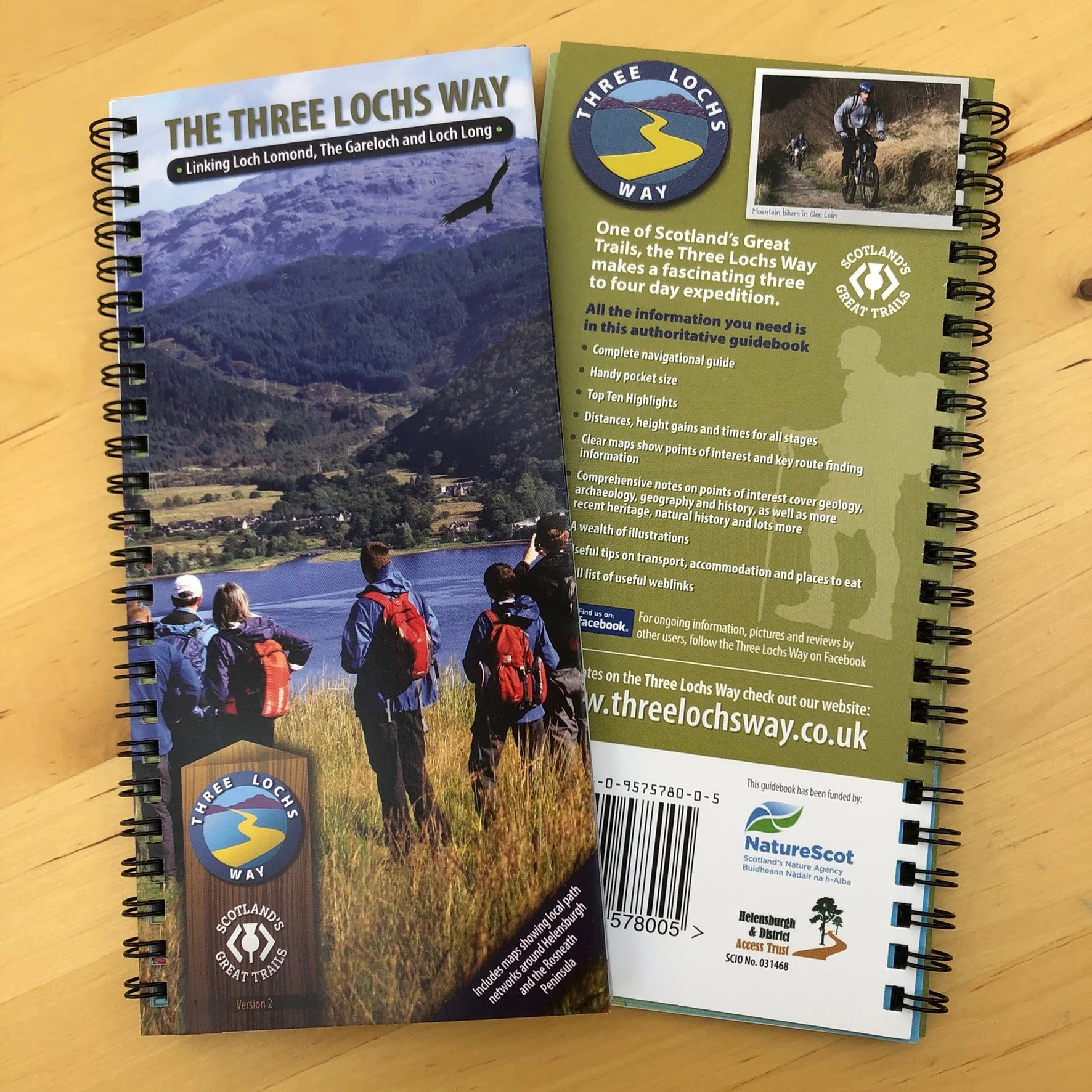 The Three Lochs Way walking route which covers Loch Long, Loch Lomond and The Gareloch, one of Scotland’s Great Trails