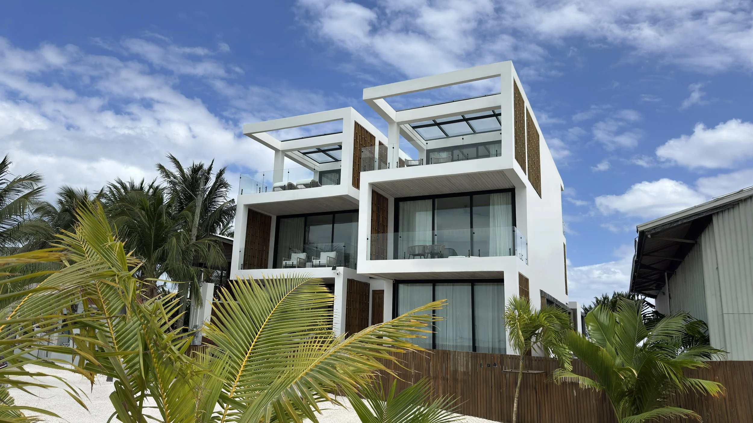 Luxury coastal living along the Caribbean coast of Belize
