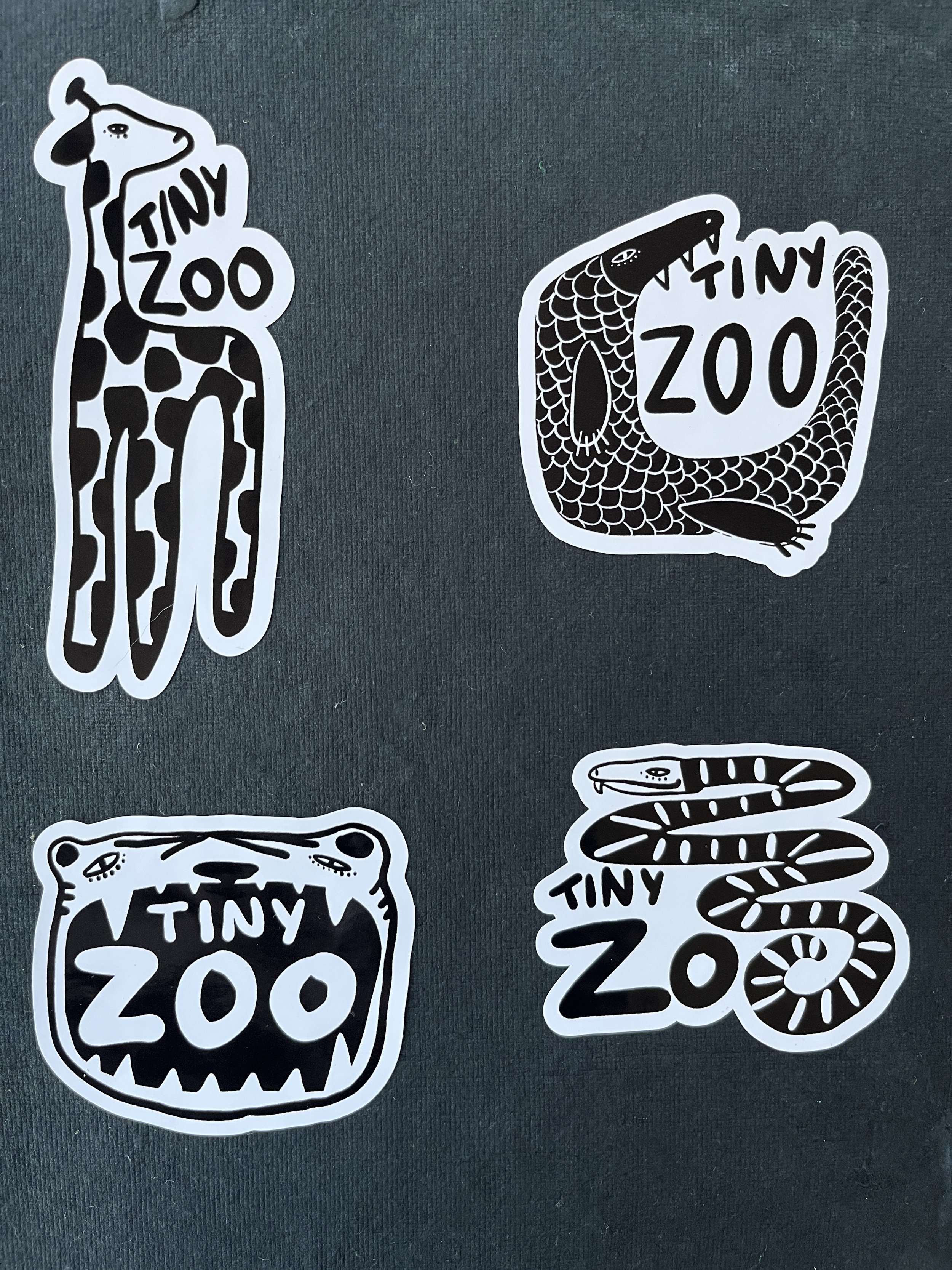 Tiny Zoo Stickers