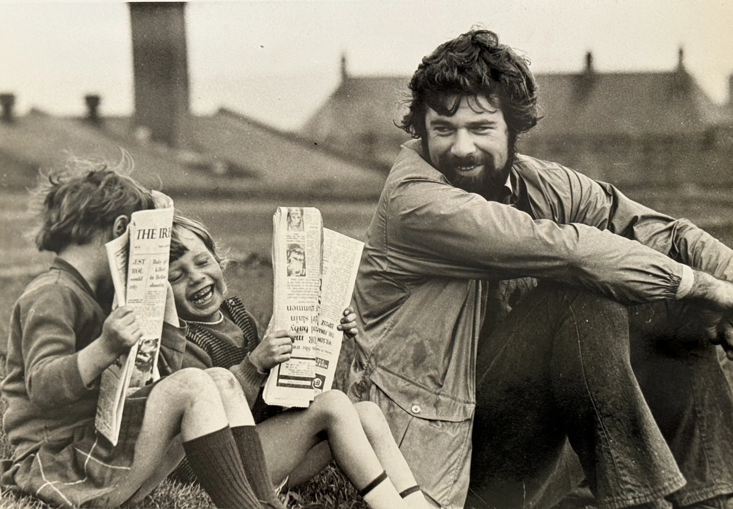 A black-and-white photo of D J Thompson who has written hundreds articles on coop co-op cooperatives