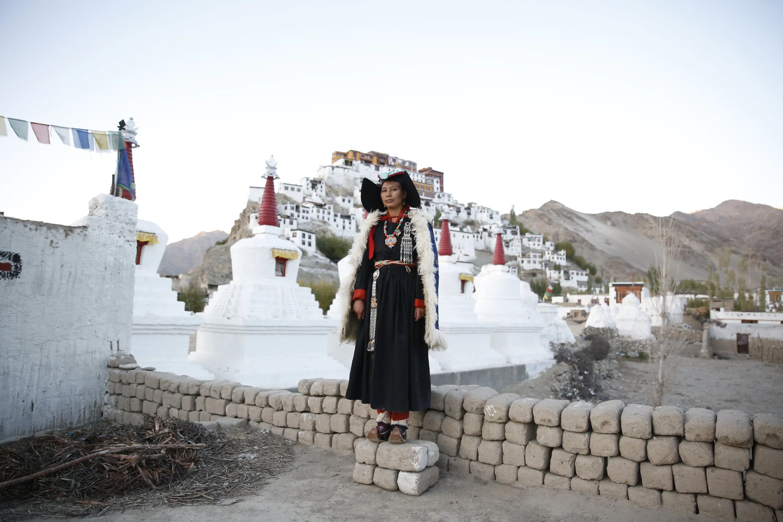 School teacher, Thiksey.