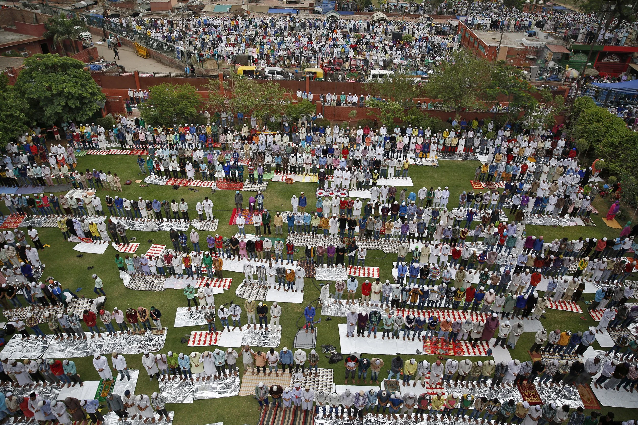 Eid prayers, Old Delhi