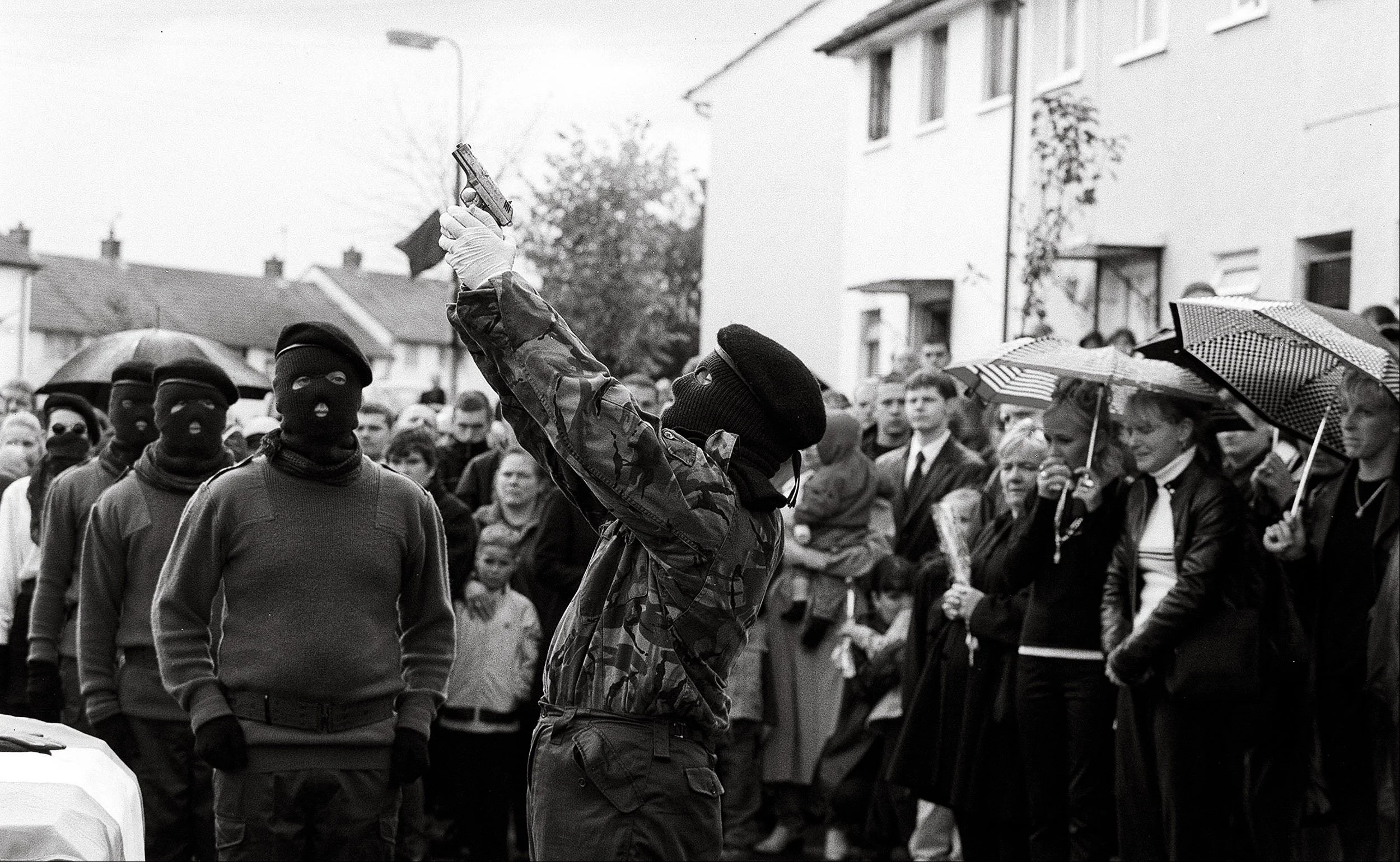 Republican funeral, Belfast.