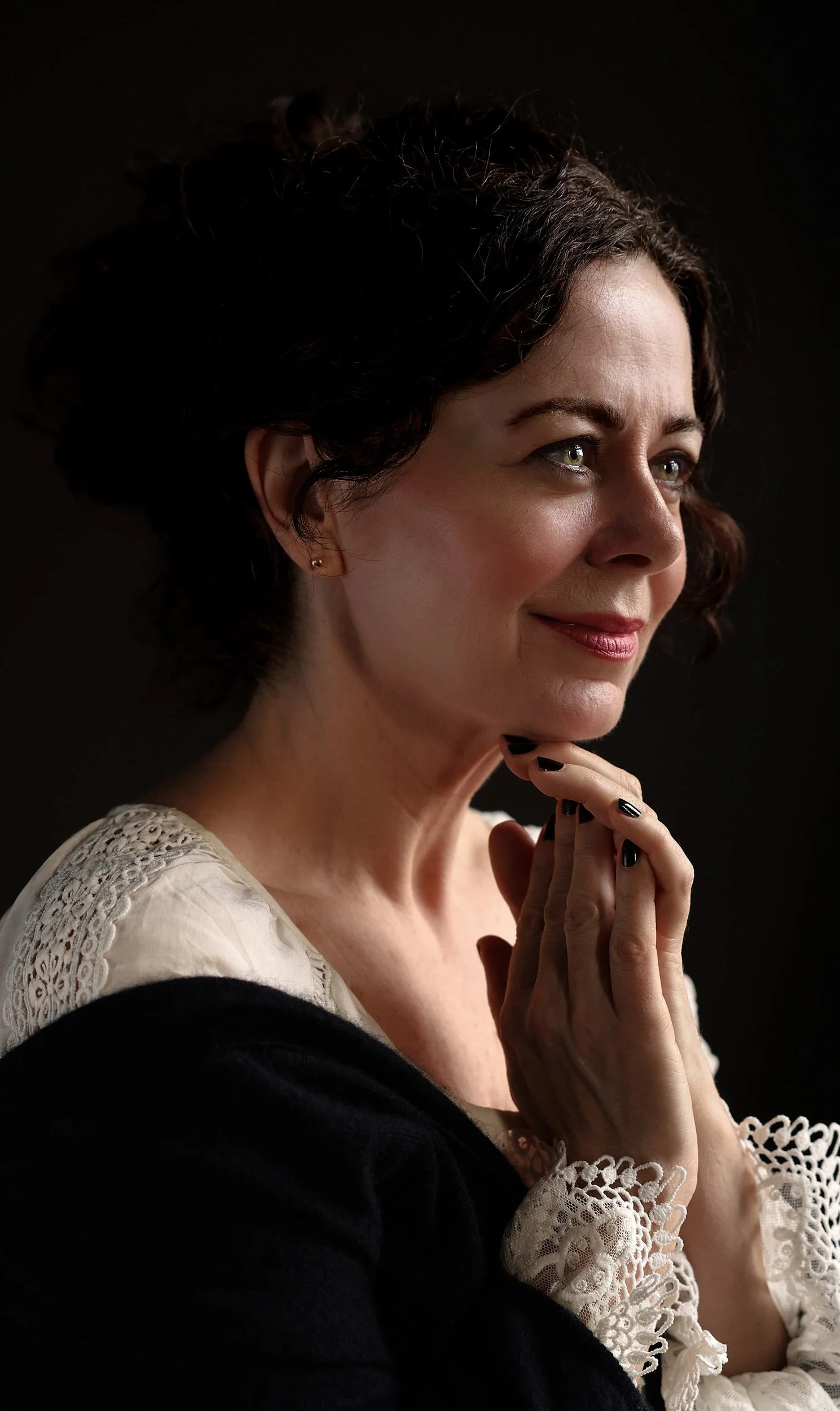 Actor, Geraldine Hughes.