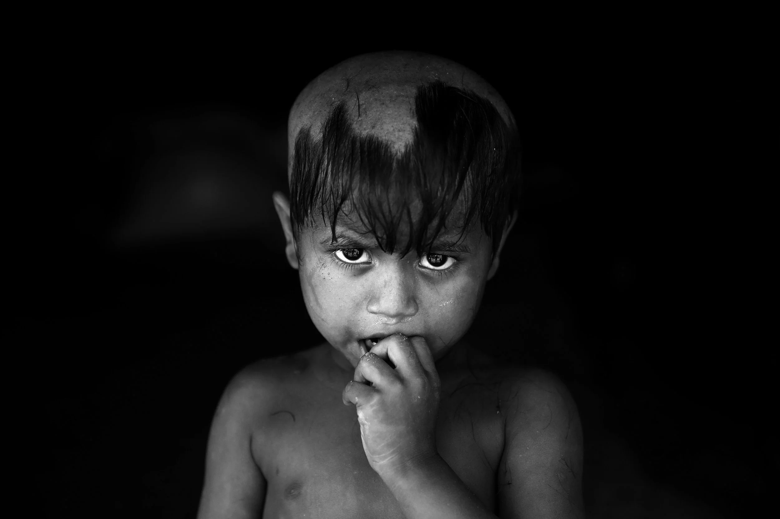 Rohingya boy, Cox's Bazar.