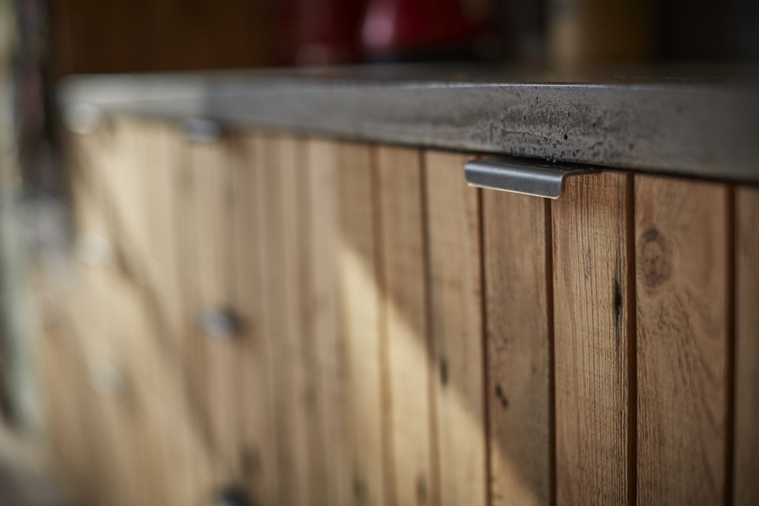 Reclaimed Pine kitchen door fronts