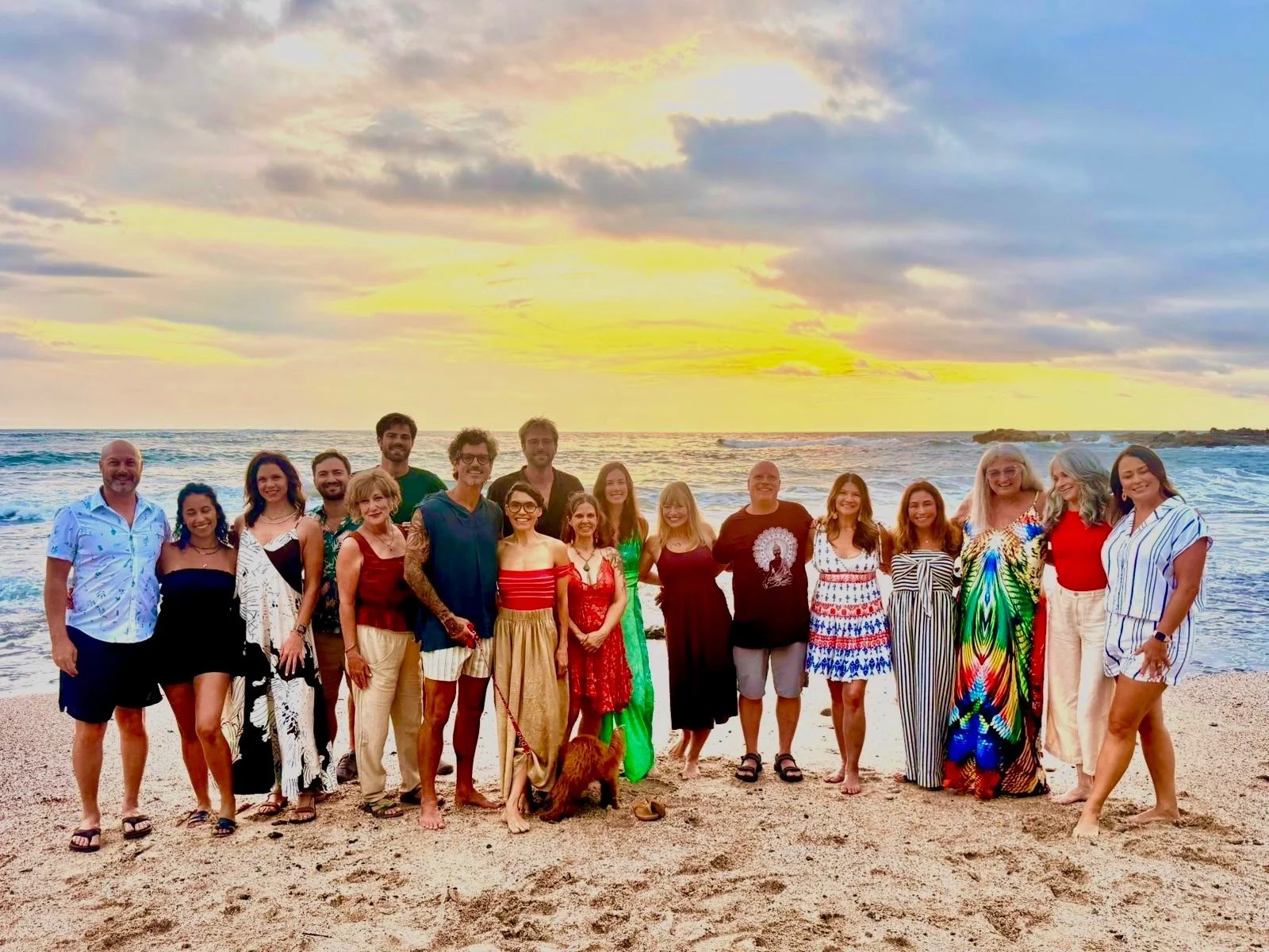Group Sunset Yoga Retreat with Erinn Arizcorreta and Mark Herron