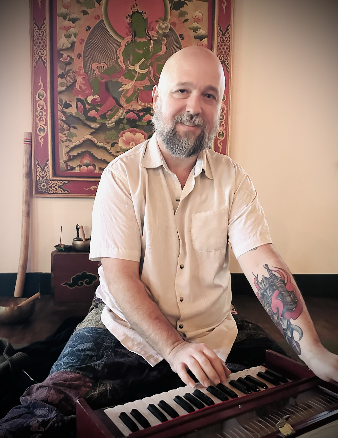 Bryan Brooks teaches yin and meditation. He is a graduate of Sukha Yoga Austin 50 hour Yin Training and the 200 Hour Meditation Training