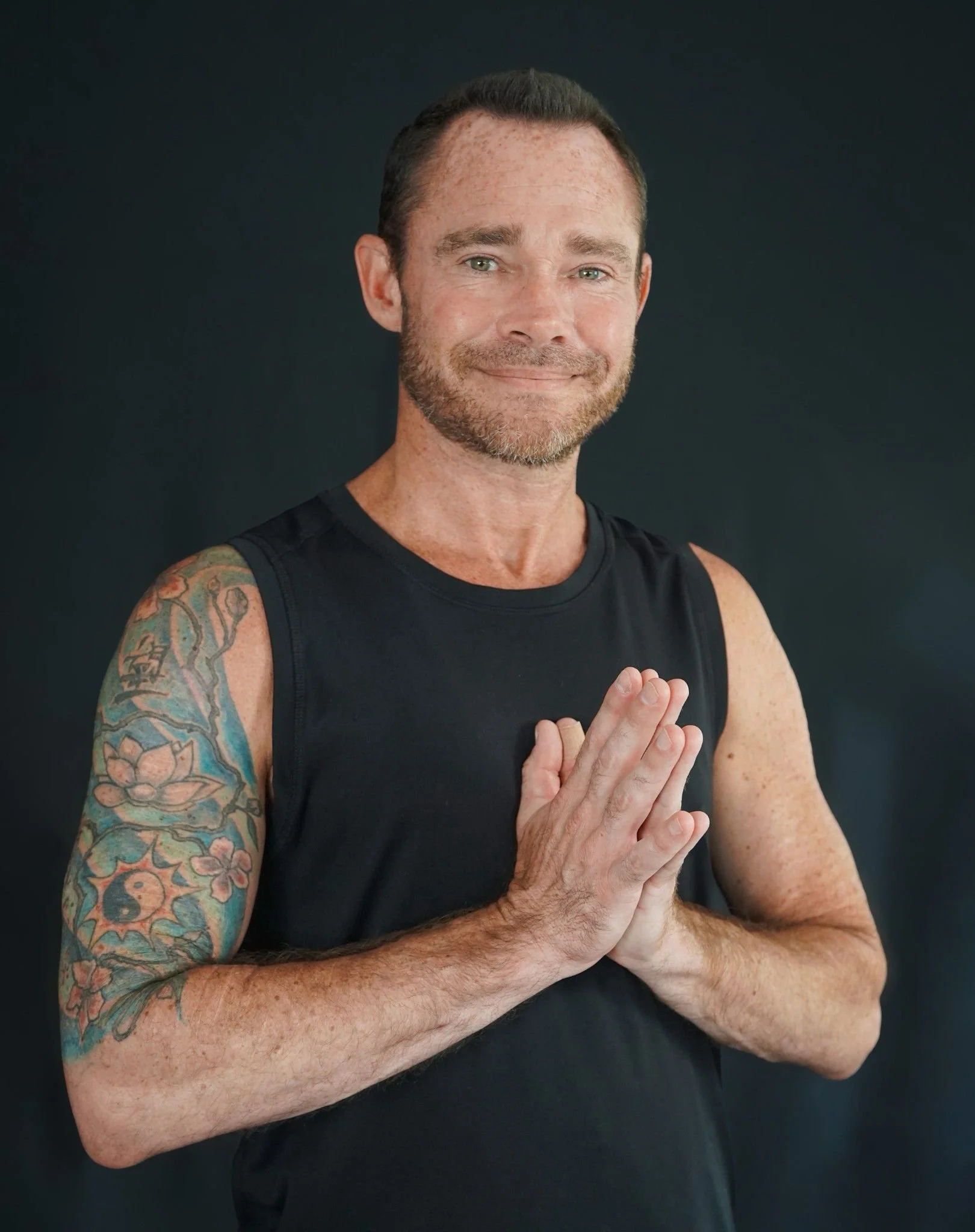 Sukha Yoga Austin Teacher Brannin offers a weekly sauna and stretch yin class in the infrared heat.