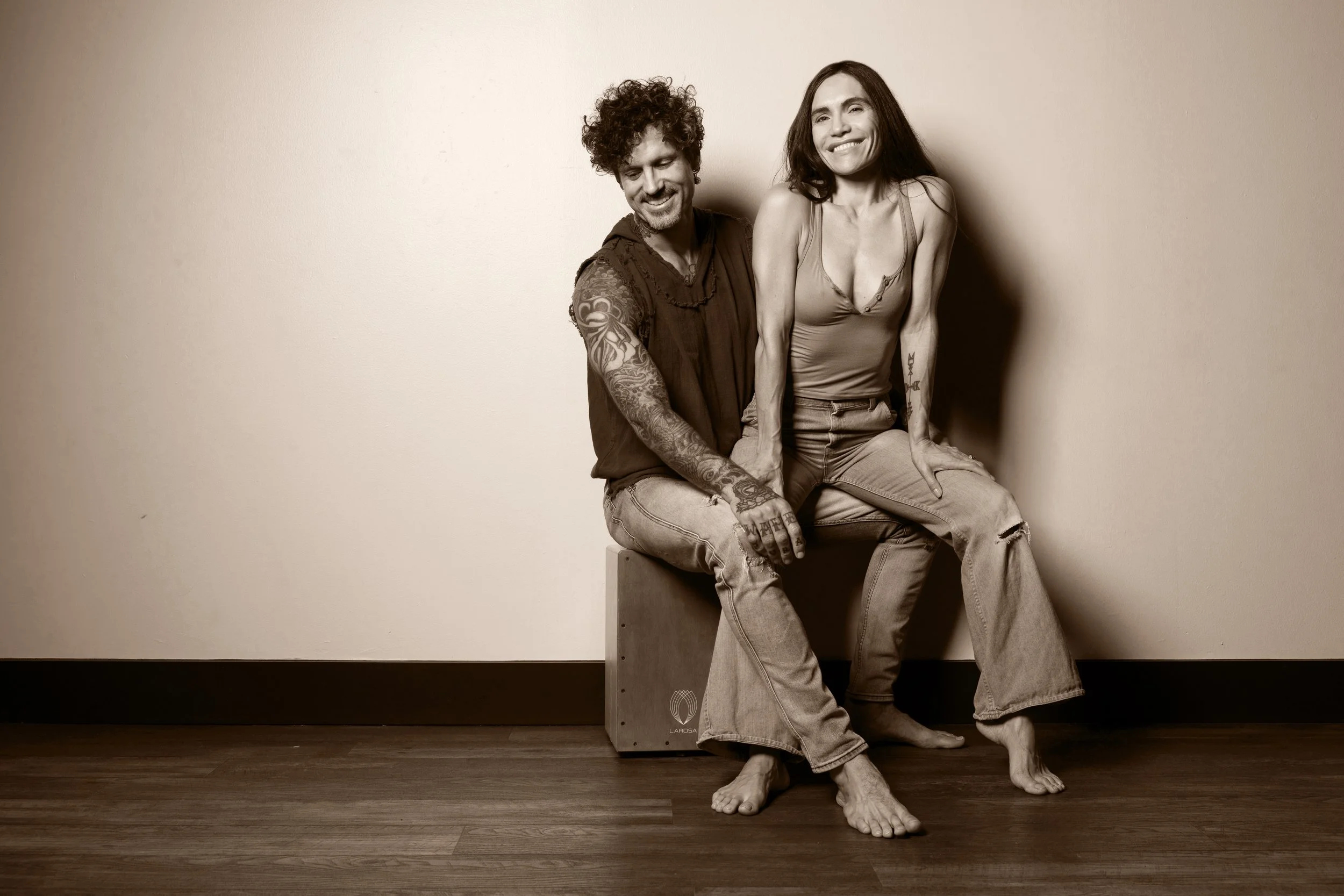 Erinn and Mark, Co-Founders of Sukha Yoga Austin photo by Weston Carls