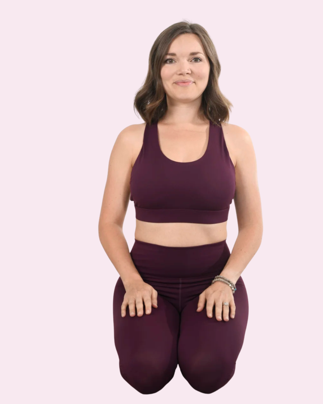 Sukha Yoga Austin Slow Flow Teacher Karen Pedersen smiling softly at the camera