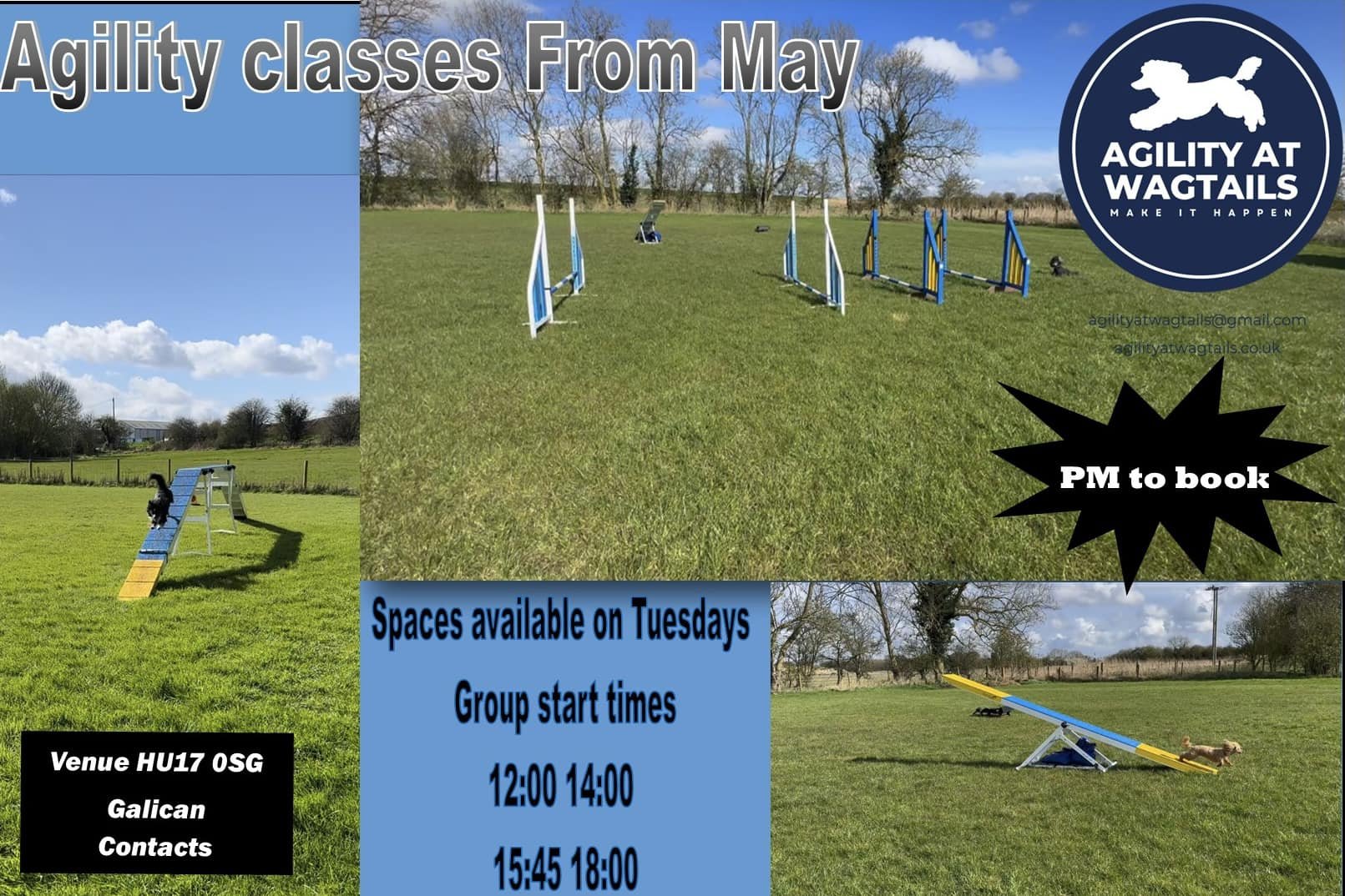 Outdoors at Beverley from May