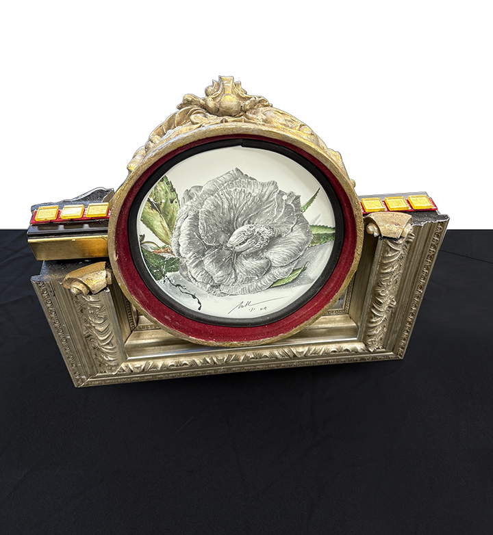 PENCIL CAMELLIA ASSEMBLAGE