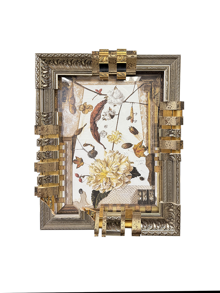 CUSTOM-MADE FRAMED LITHOGRAPH