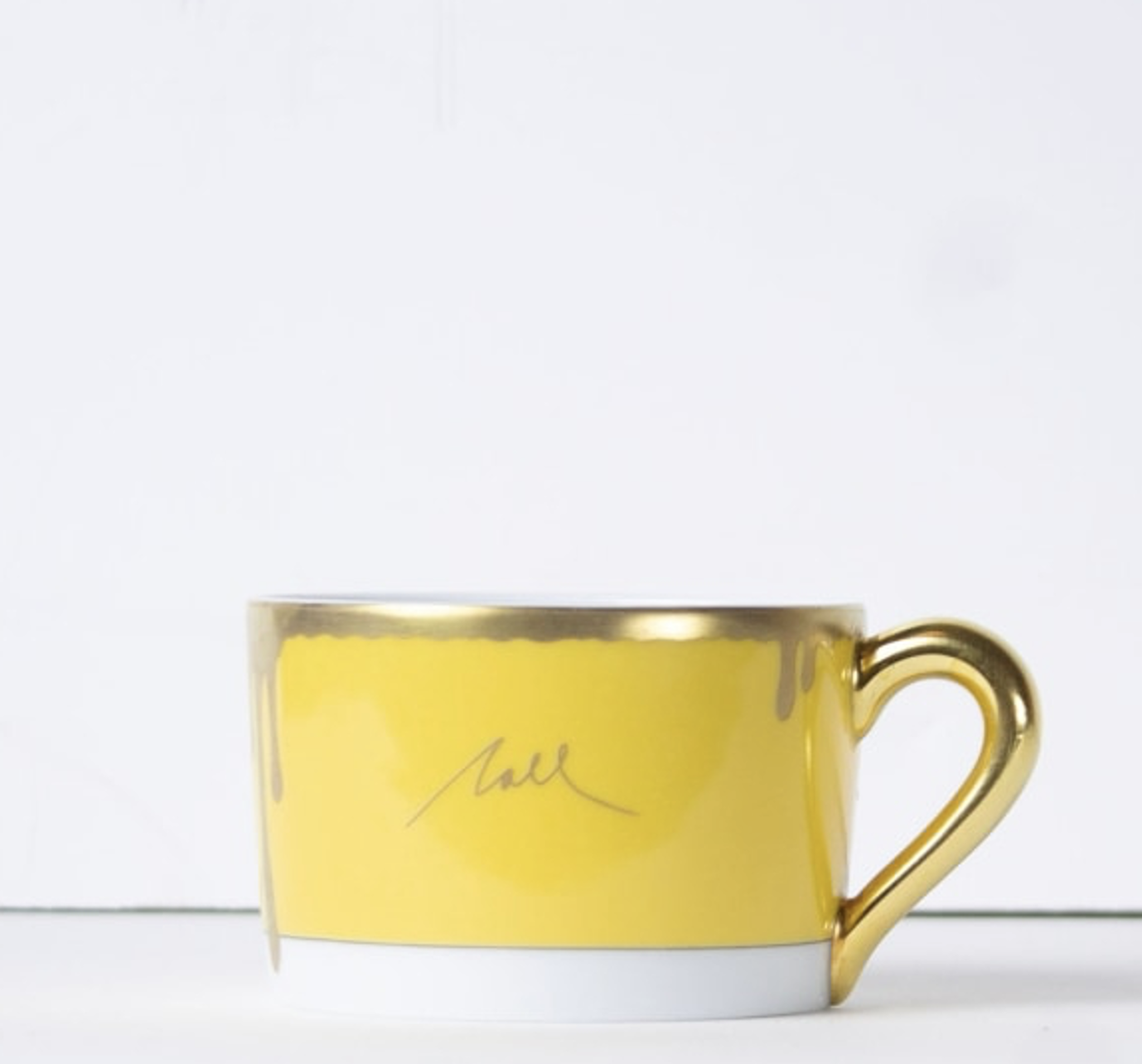 Tuscia's Roses: Tea Cup (Yellow)