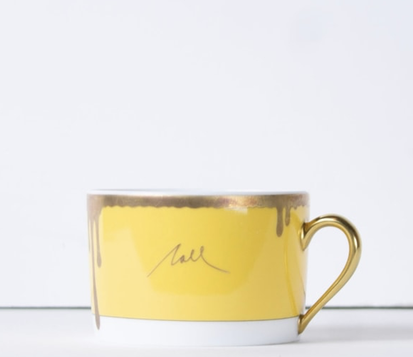 Tuscia's Roses: Tea Cup (Yellow)