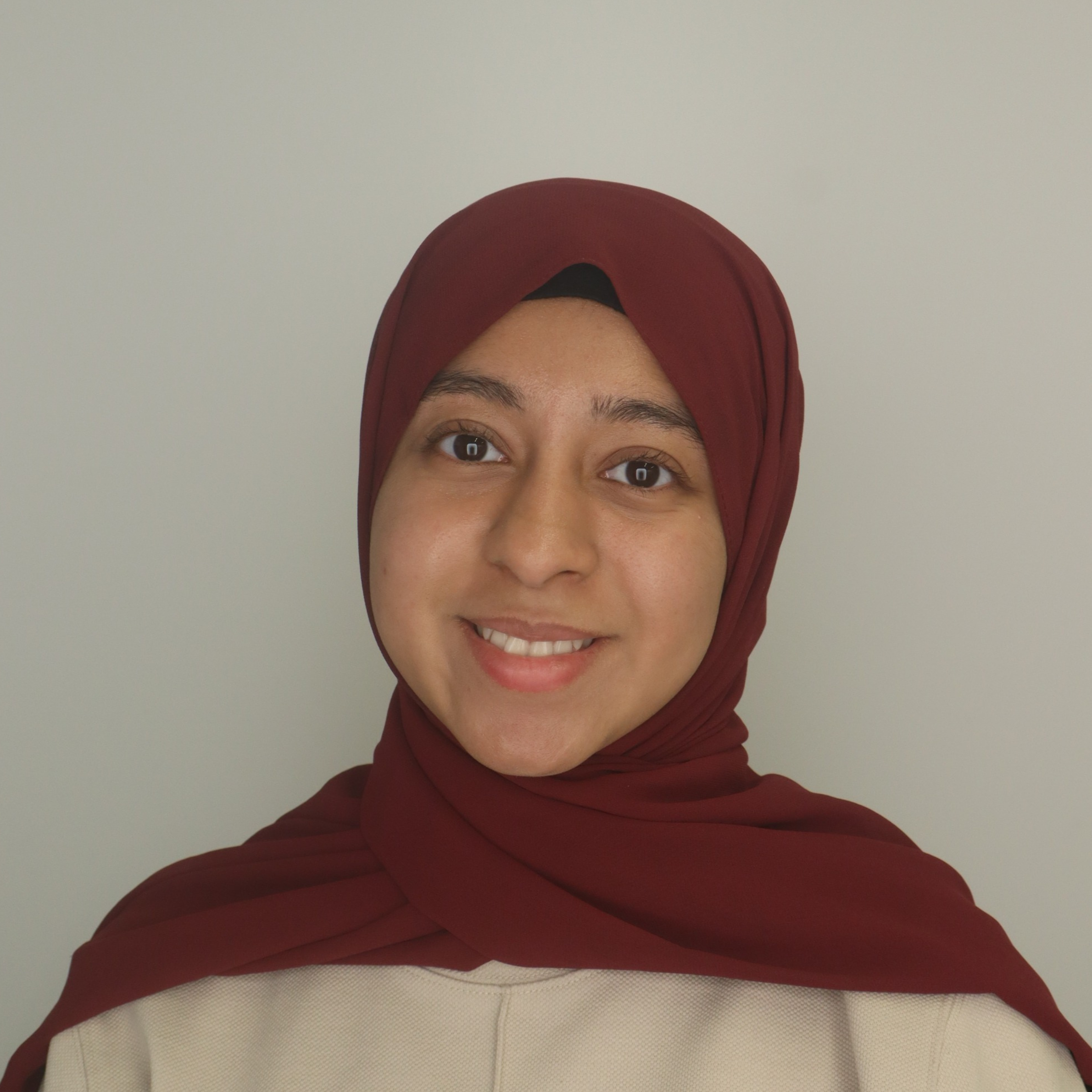 A headshot of Maheerah Anwar, Undergraduate Research Fellow.