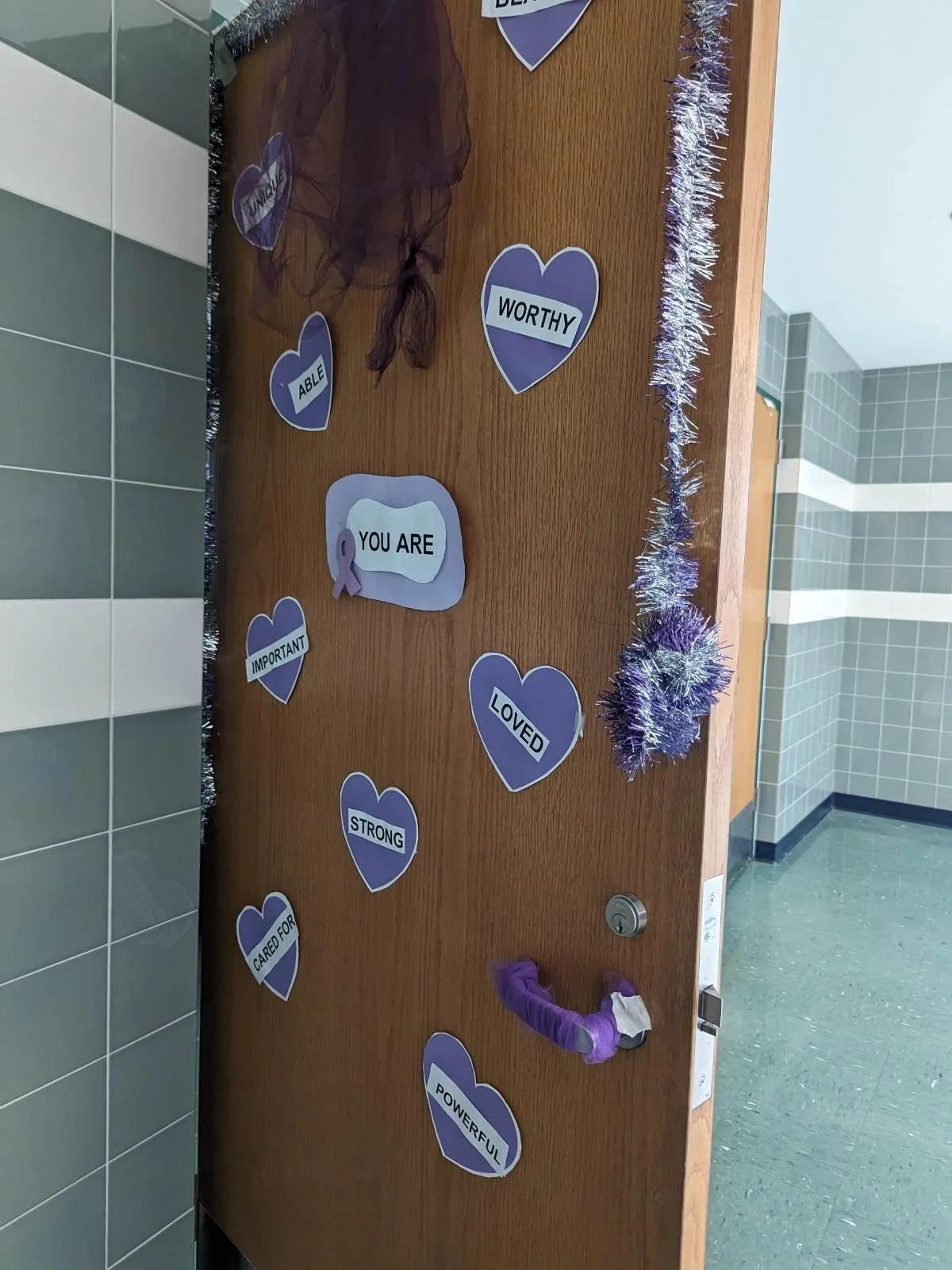 Door Decorating at Quabbin